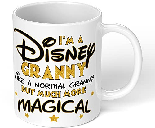 Disney Mummy Mug Christmas Birthday Mothers Day Gift Mum Aunty Grandma Nanny Coffee Tea Cup (Granny)