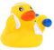 Schnabels Quietsche-Ente Fitness - Geschenk für Geburt Geburtstag Namenstag Kinder Baby Freund-in Mädchen Junge - Spielzeug Bade-Ente Badewanne Deko