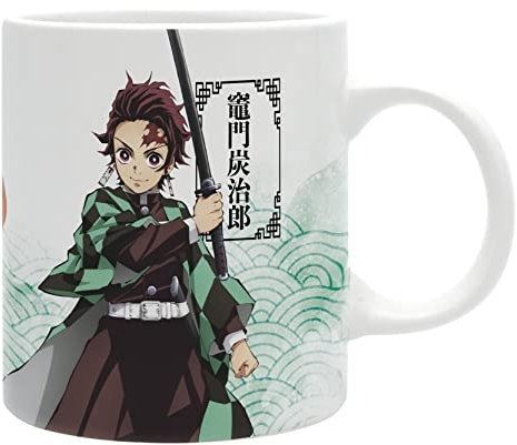 ABYSTYLE - Demon Slayer Tasse Tanjiro & Nezuko, Weiß
