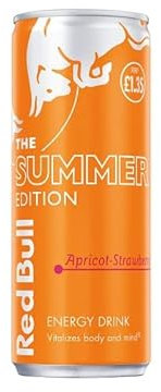 Red Bull Energy Drink 12 x 250 ml (Apricot Strawberry)