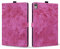 Rosbtib Custodia per ipad 10. Generation 2022 ipad 10,9 Case, PU Pelle Flip Cover con Magnetica Slot per schede Cover iPad 10 Generation 10,9 2022, Rosa rossa