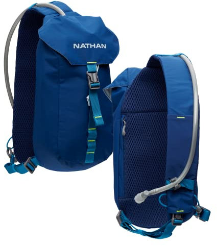 Nathan Limitless 6L Trinkschlinge, Zwei Seitentaschen und kleine Reißverschlusstasche für wichtige Aufbewahrung, atmungsaktiv und feuchtigkeitsableitend