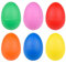 MFUOE 6 huevos musicales, coctelera de plástico para niños, juguetes de percusión, maracas, huevos con arena de hierro en miniatura para bebés y niños pequeños