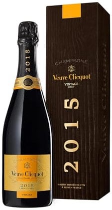 Veuve Clicquot Vintage 2015 Champagne, Gift Box, 75cl