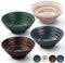 YUN TAO Juego de 4 cuencos de porcelana para ramen, 8 pulgadas, estilo japonés para sopa de fideos, ramen, Udon, Miso, Thai y Pho, aptos para lavavajillas y microondas