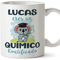 MUGFFINS Tazas Personalizadas para QUÍMICO - En Español - Koalificados Personalizados - 11 oz / 330 ml - Regalo Personalizable original y divertido