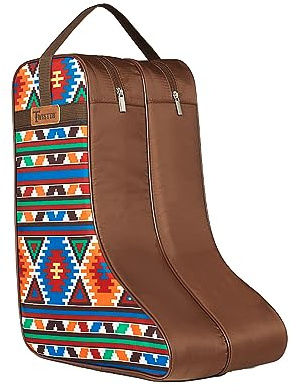 Twister Stiefeltasche mit Seitenteil-Design, robuster Schuhträger mit Griffen und Zwickel, Mehrfarbig, Einheitsgröße