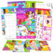 Disney Prinzessinnen-Sticker-Puzzle-Pack – Bündel mit 4 Disney Prinzessinnen-Aufkleber-Puzzles für Kinder im Alter von 3–5 Jahren plus Bonus-Sticker, mehr | Disney Prinzessinnen-Aktivitätsset für