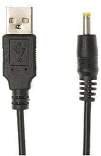 iTechCover USB Cable Charging Cord Charger Power Lead Compatible with Panasonic HDC-SD41 / HDC-SD41EB-H Camcorder / 1m / (22AWG) 5V 2A / Black