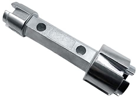 Extracteur de bonde de baignoire et clé de lavabo Clé à cliquet en alliage d'aluminium Baignoires et canalisations de douche 5 cm Kit de clés de vidange pour baignoires