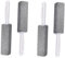 KINHARD 4 Stück Bimsstein Toilette, 24 cm WC Reinigungsstein, Bimsstein Quader, Toilettenbürste aus Bimsstein mit Griff, Bimsstein Reiniger Bürsten, für WC, Waschbecken, Fliesen