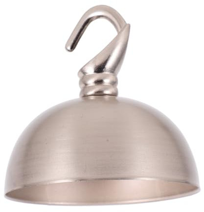FOYTOKI Lampen Baldachin Aus Nickel Mit Haken Für Deckenleuchten Vintage Design Installieren Für Dekoration Und Vielseitige Anwendungen