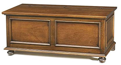 milani home Cassapanca 120 in Legno Color Noce, per La Casa, L'Ingresso, Il Disimpegno, Il Corridoio, La Camera da Letto, Il Salotto, La Cucina, La Sala da Pranzo, Articolo Marchiato