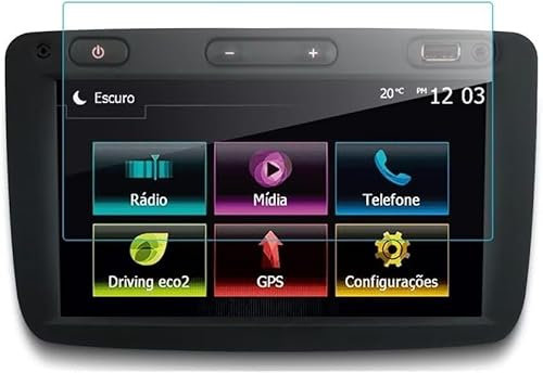 LFOTPP Dacia Duster II 7 Zoll Navigation Schutzfolie - 9H Kratzfest Anti-Fingerprint Displayschutzfolie GPS Navi Folie