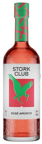 STORK CLUB Rosé Apéritif (1 x 0,7 l) – Außergewöhnlicher Roséwein-Aperitif mit 18% vol.