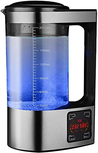 Acqua Ricca di Idrogeno Macchina 2L Grande Capacità Temperatura Costante Riscaldamento Microelettrolisi Generatore Acqua Idrogeno Anti Aging Antiossidante Acqua Idrogeno Fare Salute Cup