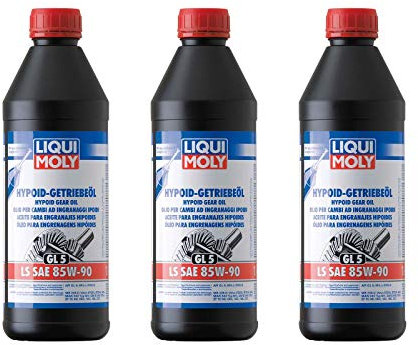 ILODA 3X Original Liqui Moly 1L Hypoid-Getriebeöl (GL5) LS SAE 85W-90 Gear Oil 1410