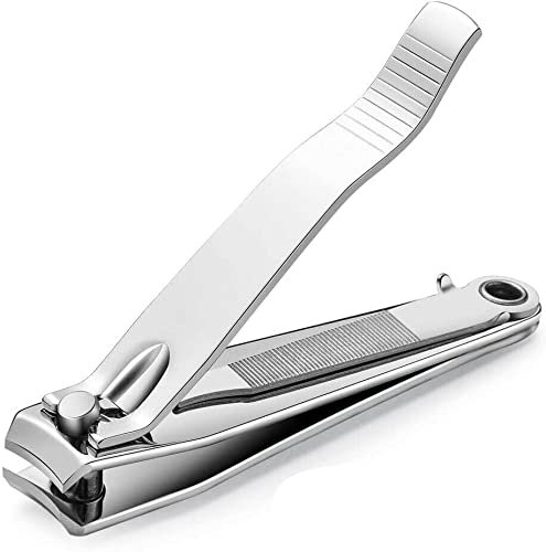 Nail Clipper, Made with Heavy Duty Stainless Steel, Suitable for Thick Fingernail Toenail Men Women