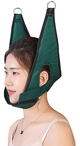 Nackendehner, Halsdehner, Hals-Traktionsgerät über der Tür für den Heimgebrauch, tragbare Nackendehner, Hängematte zur Linderung von Nackenschmerzen, Physiotherapie, Nackenschlinge für