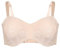 Ayigedu Women's Strapless Minimizer Multiway for Large Bust Underwire Unlined Plus Size Bra 42-E Beige