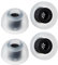AZLA SednaEarfit MAX - Auricolari per Galaxy Buds 2 Pro Phantom Black (M), gommini per cuffie wireless, con cancellazione del rumore, cuscinetti certificati Samsung per Galaxy Buds 2 Pro