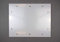 Clipello Rahmenloser Bildhalter Cliprahmen 35x50 cm Bildträger Plakathalter mit 1 mm starker klarer Kunstglas Scheibe genau 500 x 350 mm