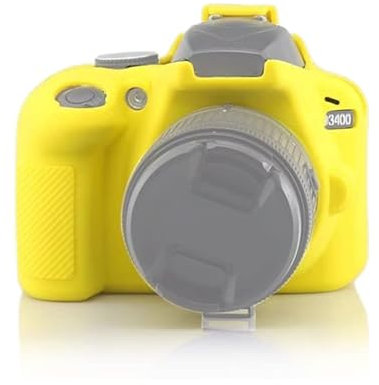 Camera Protective Case Soft Silicone Protective Case for Nikon D3400 / D3300 Camera Protective Case