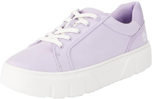 Timberland Women's Laurel Court Trainers, Lt Pur CNVS, 41.5 EU Weit Purple