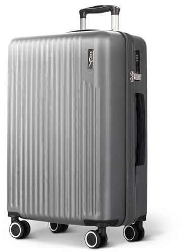 LUGG 15 Inch Vacay Cabin Case - 45x36x20 cm, Airline Approved Carry On Suitcase, ABS Lightweight Suitcase, Water Resistant Hard Suit Case with 360° Spinner Wheels, Carry On Bag with TSA Indent Lock