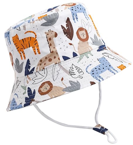 XYIYI Unisex Baby Kleinkind Sonnenhut Kinder für 1-8 Jahre Jungen Mädchen