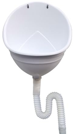 Urinoir en Plastique Simple pour Hommes,urinoirs Muraux pour Hommes sans Eau pour Salle de Bain Déviateur D'urinoir,urinoir De Garage de Toilette Extérieure,urinoirs de Camping-Car avec Tuyau