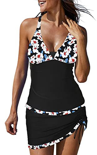 Robe Sexy, Pièces Femme Grande Taille Tankini Femme Maillot De Bain Jupette Grande Taille Burkini Maillot De Bain 1 Pièce Shorty Piscine Maillot De Bain Tankini # #