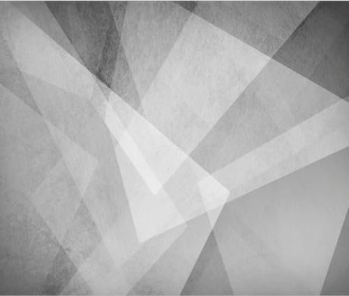 Wandbilder 200X300 Graue Geometrie Murals Fototapete,Panorama-Tapeten,Wanddekoration,Moderne Wandtapete Wohnzimmer Schlafzimmer