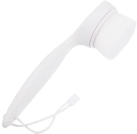 Beatifufu Cepillo Facial De Limpieza Manual Suave Para Exfoliación y Masaje Cepillo De Limpieza Facial Blanco Tamaño Medio Para Uso Diario
