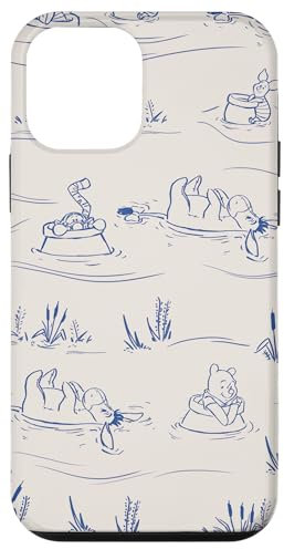 iPhone 12 mini Disney Winnie the Pooh and Friends Hunny Pots Down the River Case