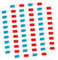 CAXUSD Occhiali 3d Anaglifi Carta 60 Pezzi Occhiali Per Film Visione 3d Usa Getta Hobby Divertimento Famiglia Amici