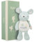 KALOO - Kuscheltier mit Sound Maus - Schmusetuch zur Geburt mit Sound Maus - Mit integriertem Glöckchen - Glöckchen - 28 cm - Kuscheliger und spielerischer Begleiter ab der Geburt - K210008