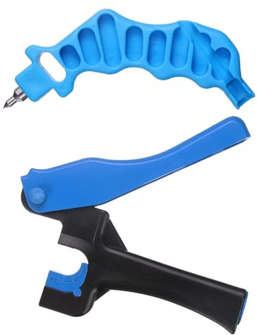QUARKZMAN 2 Piezas Kit de Perforador de Tubos de Riego Por Goteo 4mm Herramienta 2 En 1 para Inserción Más Fácil de Emisores de 1/4 Pulgada Herramientas