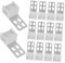 MAGICLULU 1 Satz Sofa-Hardware Entspricht Masse Griffbrettaufkleber Sofas Bürodekor Instrumentalteil Zündhölzer Anzünden wasserdichte Streichhölzer Der Draht Notfall Silver Eisen 24st