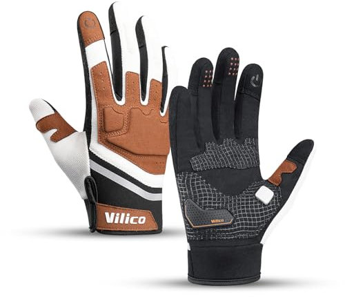 Vilico Guantes de moto de verano, guantes de moto para hombre y mujer, para pantalla táctil, guantes tácticos para airsoft, motocross, bicicleta