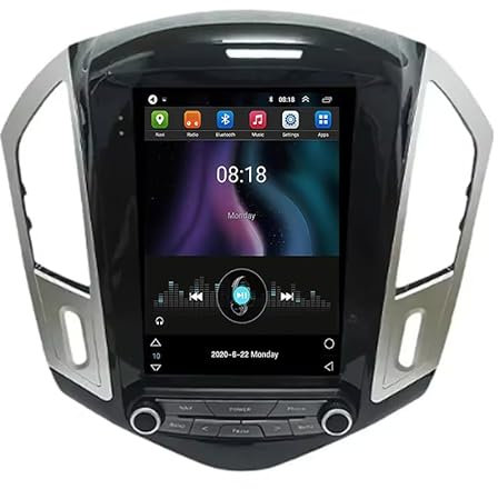 Jrfeng Android 11 Autoradio Radio Für Chevrolet Cruze 2013-2016, 9.7 Zoll HD Touchscreen GPS Navigation Mit Bluetooth WiFi Lenkradsteuerung carplay,Q1 Plus