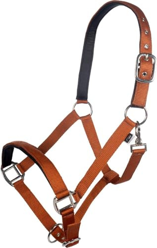 HKM Breakaway 2 Head Collar Copper Pony