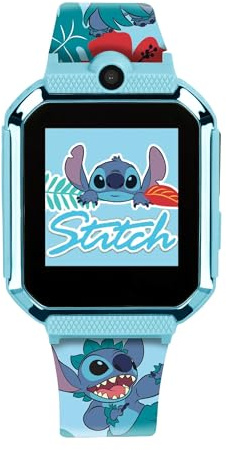 Stitch Montre numérique Interactive réglable en Silicone pour Enfants avec Appareil Photo, Cadrans, Jeux Amusants, Alarme, chronomètre, minuterie, Calculatrice et Plus Encore