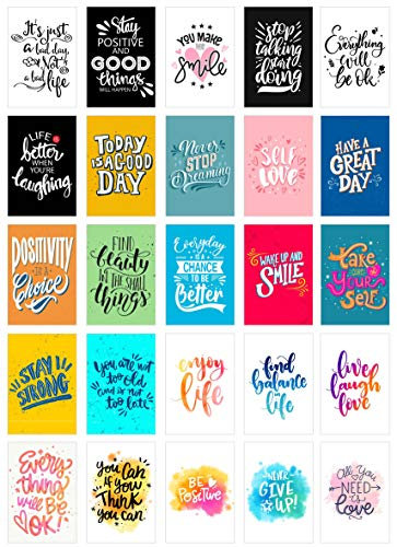 Edition Seidel Set 25 Postkarten Leben & Momente mit Sprüchen - Karten mit Spruch - Geschenk - Dekoidee, Liebe, Freundschaft, Leben, Motivation, Geburtstagskarten Bilder Bild Englisch