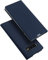 DUX DUCIS Hülle für Samsung Galaxy S10, Leder Klappbar Handyhülle Schutzhülle Tasche Case mit [Kartenfach] [Standfunktion] [Magnetisch] für Samsung Galaxy S10 6,1 (Blau)