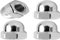 cyclingcolors 4x Hutmuttern M10x1 kompatibel mit ‎Shimano kettenschaltungsnaben vollachse fahrrad