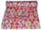 Multi Ikat Voile-Handblock-Stoff für floralen Ekat-Druck, Baumwolle, Nähen, Basteln, Schneidern, Laufen, natürliche Farbe, Sanganeri, indischer Blumendruck, Stoff, Meterware, Breite