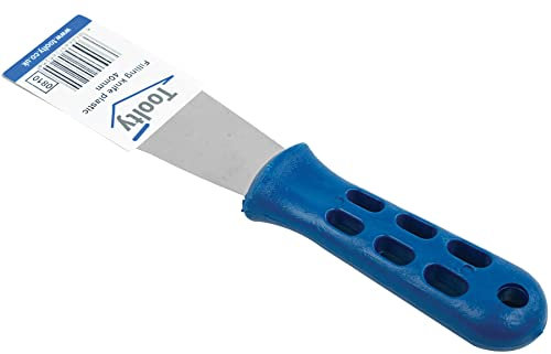Toolty Stainless Steel Filling Knife, Flexible Wall Putty Knife, Drywall Scraper, Finishing Coat Spatula - 40mm (1.57) - DIY - TLTY-0810