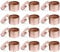 NRANSON Candle Jars with Lids Bulk,12 PCS 8 OZ Decorative Round Metal Candle Tins, Reusable Candle Containers for DIY Candle Making, Arts Crafts Supplies, Dry Storage, Party Favors (Rose Gold,12)