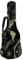 107 cm Gitarrentasche Gitarrentasche Rucksack für E-Gitarre, Akustik-Bass, Konzertgitarre, Ukulele, Mandoline, Vintage-Globus, Weltkarte